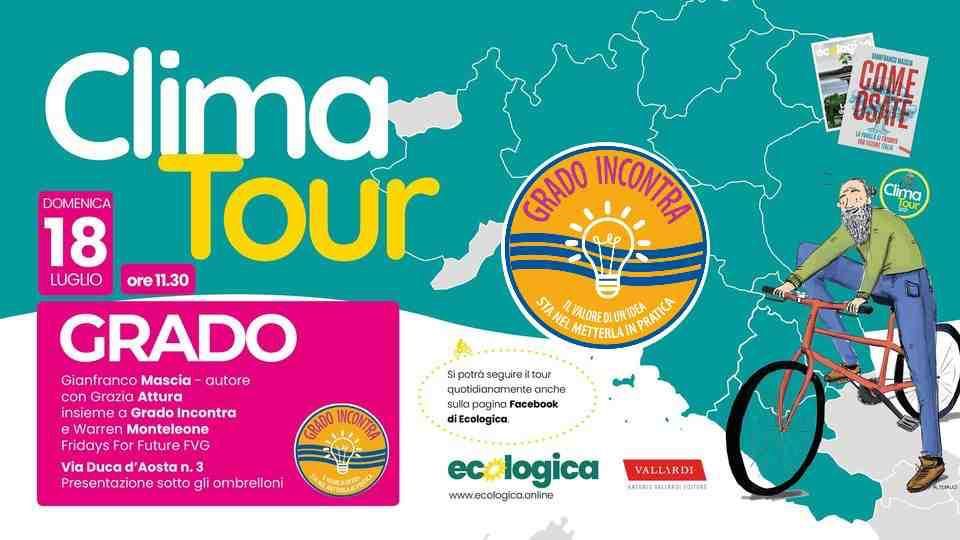 Immagine per Gianfranco Mascia arriva a Grado con una tappa del suo Clima Tour